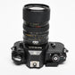 Nikon EM 35mm SLR w/Access 35-70mm zoom, Strap, New Seals, Great!