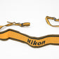 Nikon AN-6Y Wide Nylon Neckstrap (Yellow), nice & clean