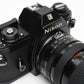 Nikon EM 35mm SLR w/Access 35-70mm zoom, Strap, New Seals, Great!