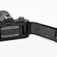 Nikon EM 35mm SLR w/Access 35-70mm zoom, Strap, New Seals, Great!