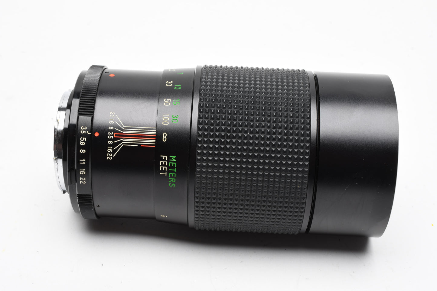 Vivitar 200mm f3.5 Telephoto MF, UV+Case, Minolta MD