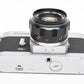 Canon EX Auto 35mm SLR w/EX 50mm f1.8 Prime lens, New Seals, Gorgeous!  Works!