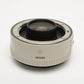 Canon EF 1.4X II extender teleconverter w/caps, clean & sharp!