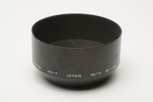 Nikon HN-7 lens Hood, metal, 52mm diameter