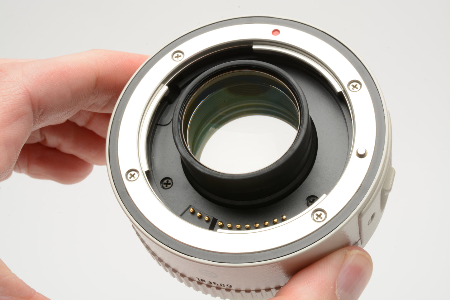 Canon EF 1.4X II extender teleconverter w/caps, clean & sharp!