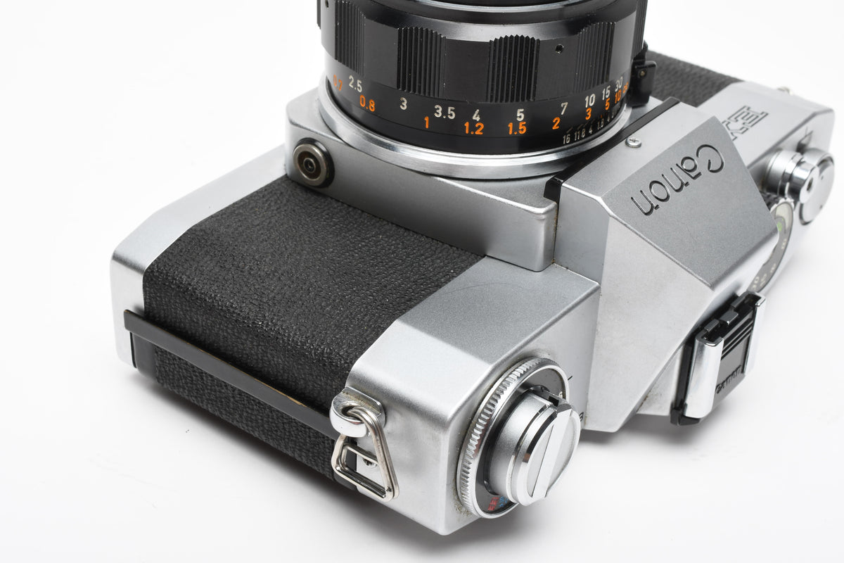 Canon EX Auto 35mm SLR w/EX 50mm f1.8 Prime lens, New Seals, Gorgeous!  Works!