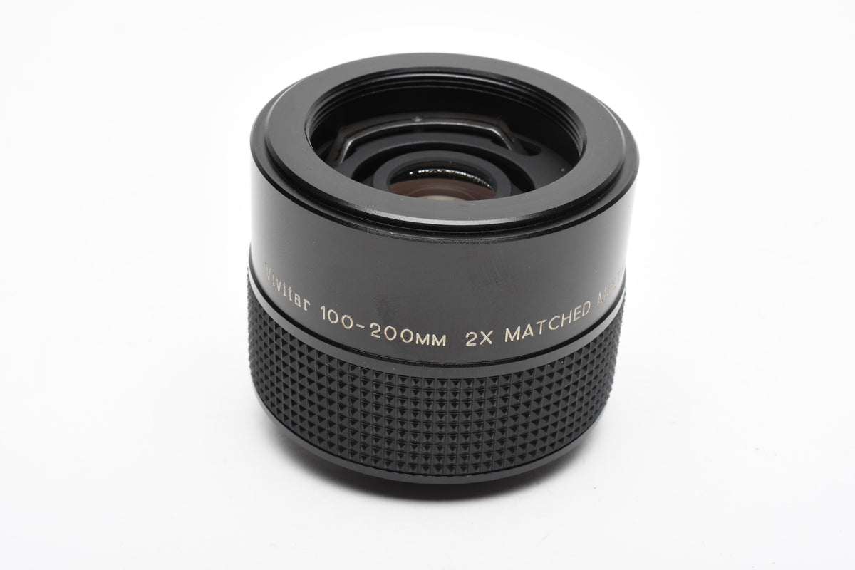 Vivitar 100-200mm 2X Matched Multiplier Teleconverter for M42 Mount, Caps