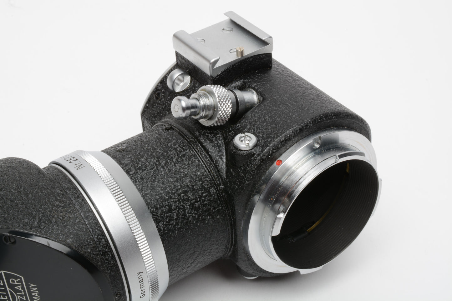 Leica Leitz Visoflex I Bayonet M Mount w/ 45º Pegoo Prism, Very clean!