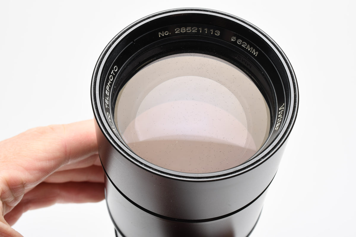 Vivitar Auto Telephoto 200mm f3.5 Lens For Canon FD Mount, *Read