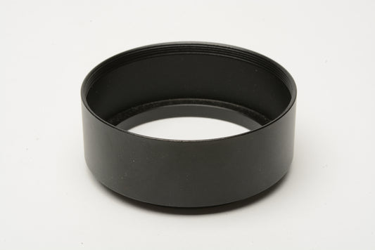 52mm ~1" deep metal lens hood, nice & clean