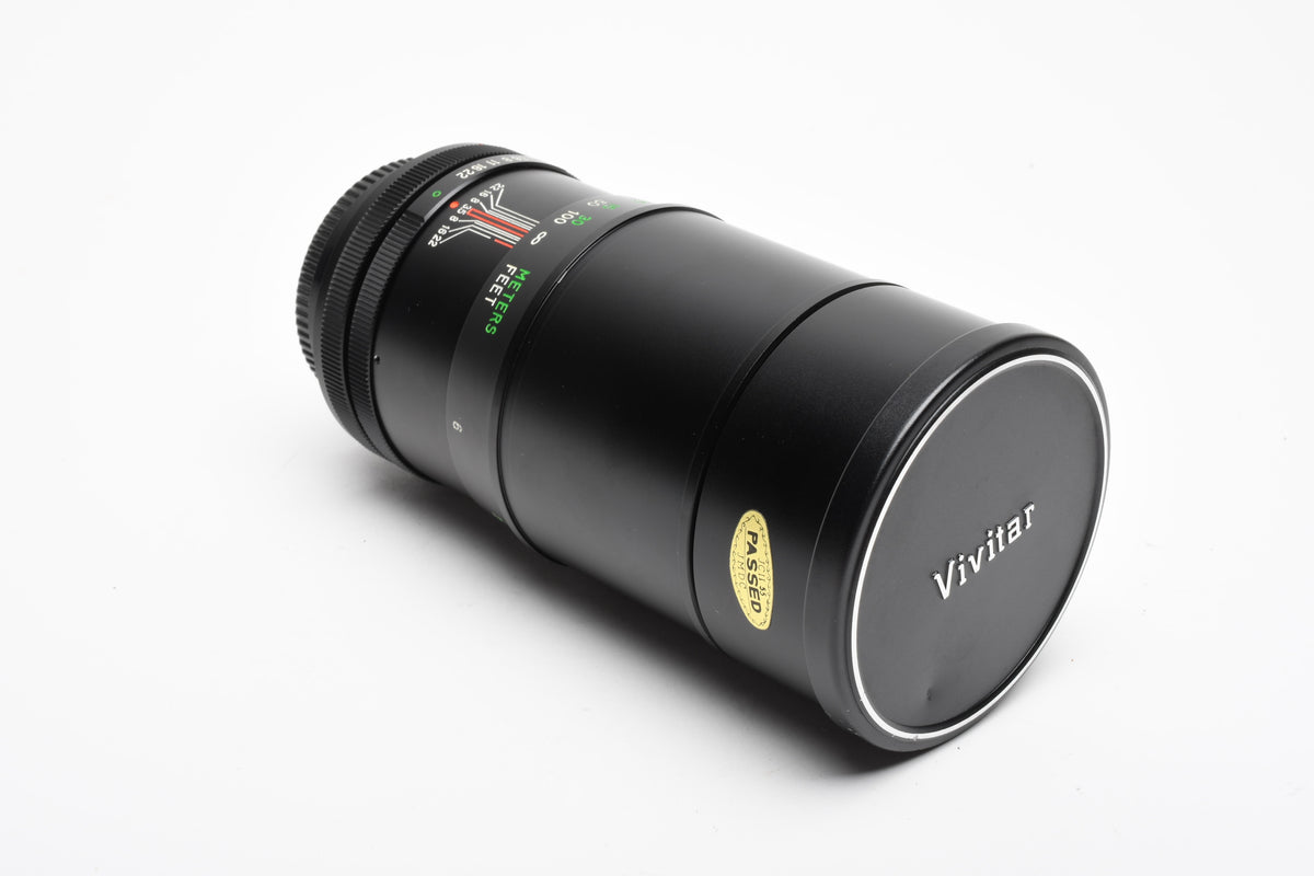 Vivitar Auto Telephoto 200mm f3.5 Lens For Canon FD Mount, *Read