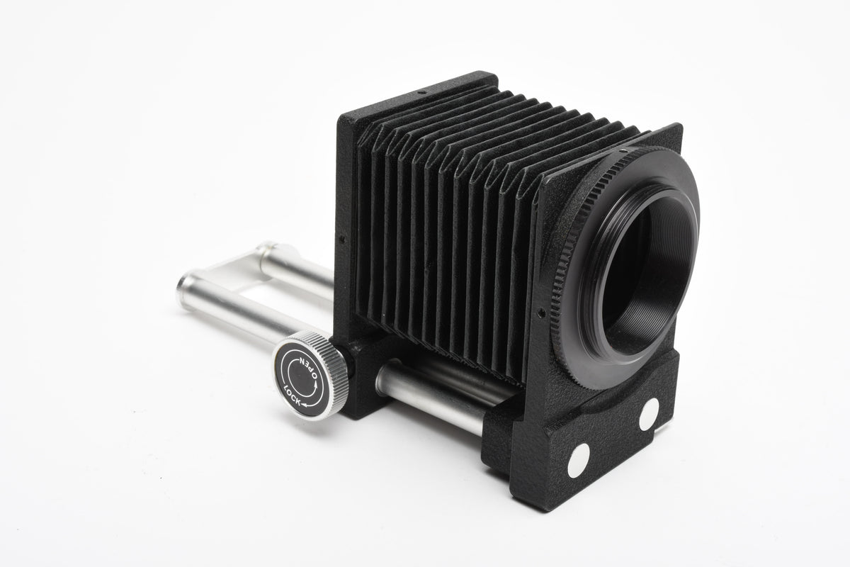 Bittco M42 mount bellows, Double rail, clean