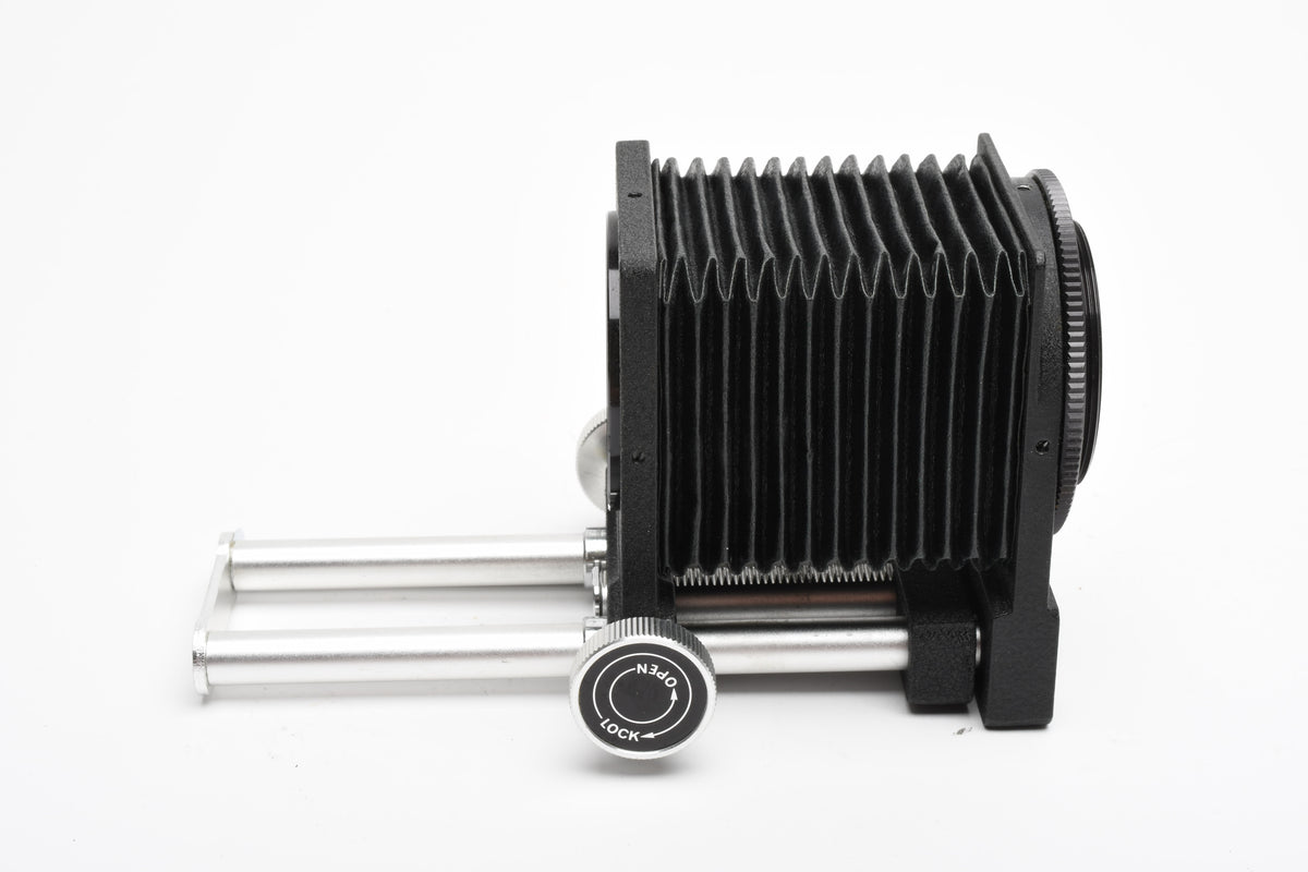 Bittco M42 mount bellows, Double rail, clean