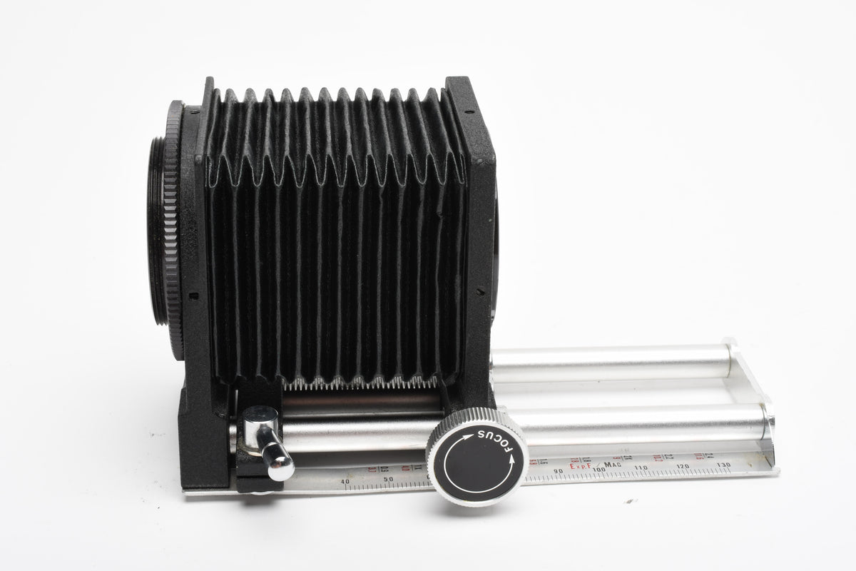 Bittco M42 mount bellows, Double rail, clean