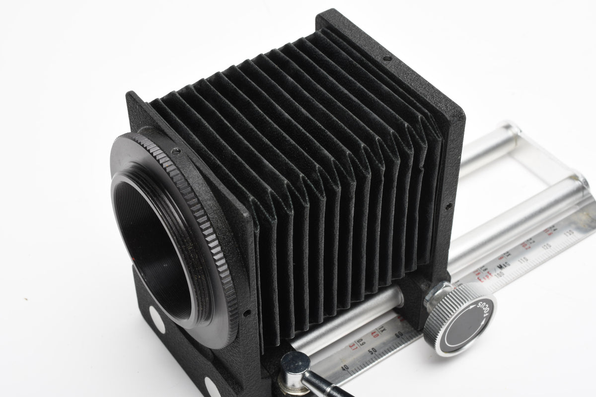 Bittco M42 mount bellows, Double rail, clean