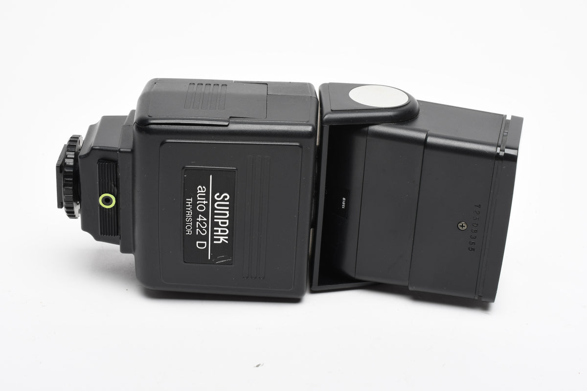 Sunpak Thyristor Auto 422D electronic flash, Tested, Great (w/NE-1D Nikon Module)