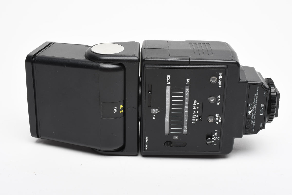 Sunpak Thyristor Auto 422D electronic flash, Tested, Great (w/NE-1D Nikon Module)
