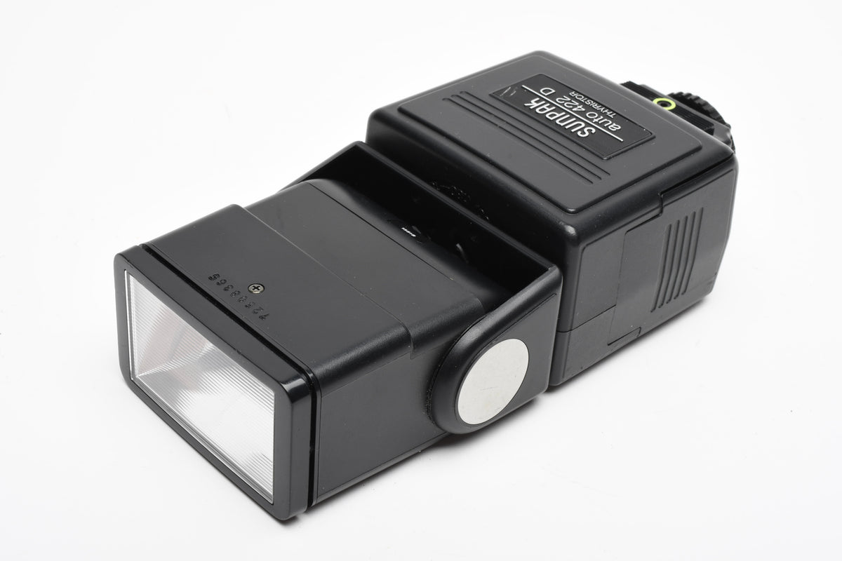 Sunpak Thyristor Auto 422D electronic flash, Tested, Great (w/NE-1D Nikon Module)