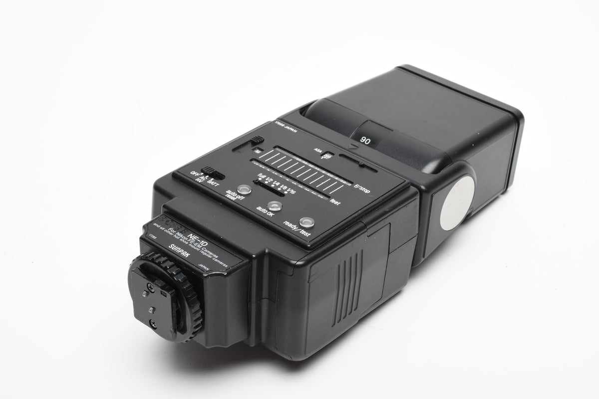 Sunpak Thyristor Auto 422D electronic flash, Tested, Great (w/NE-1D Nikon Module)