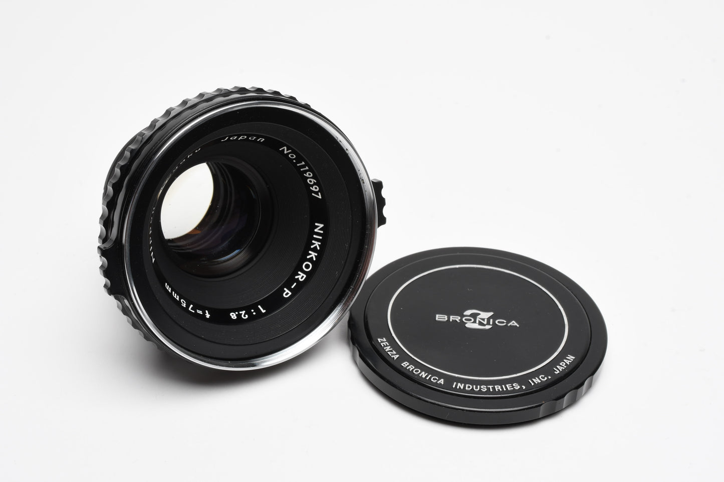 Bronica Nippon Kogaku Nikkor-P 75mm f2.8 Lens, Good, *Read