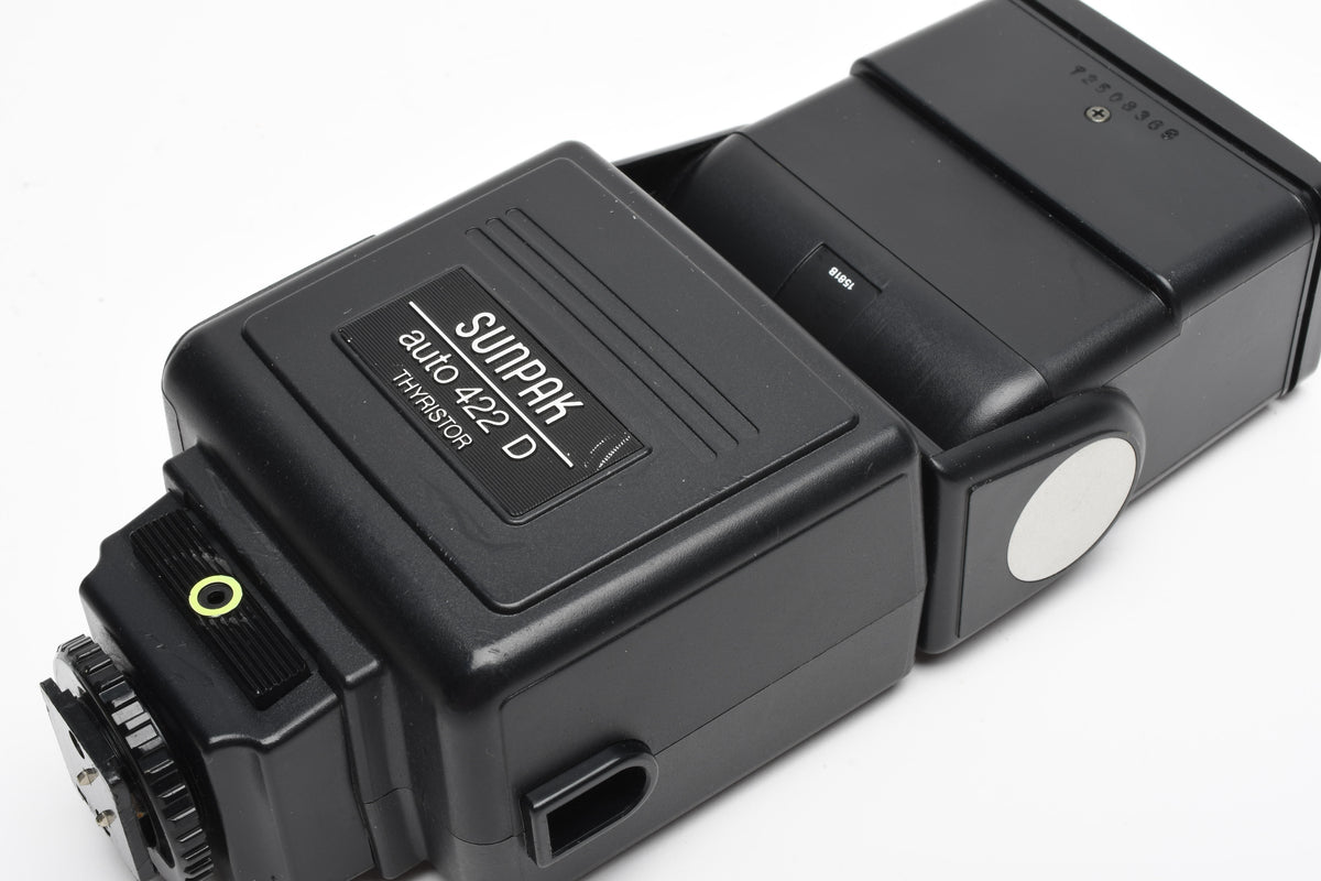 Sunpak Thyristor Auto 422D electronic flash, Tested, Great (w/NE-1D Nikon Module)