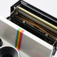 Polaroid One Step Land Instant camera w/rainbow stripe, nice and clean, tested + Manual