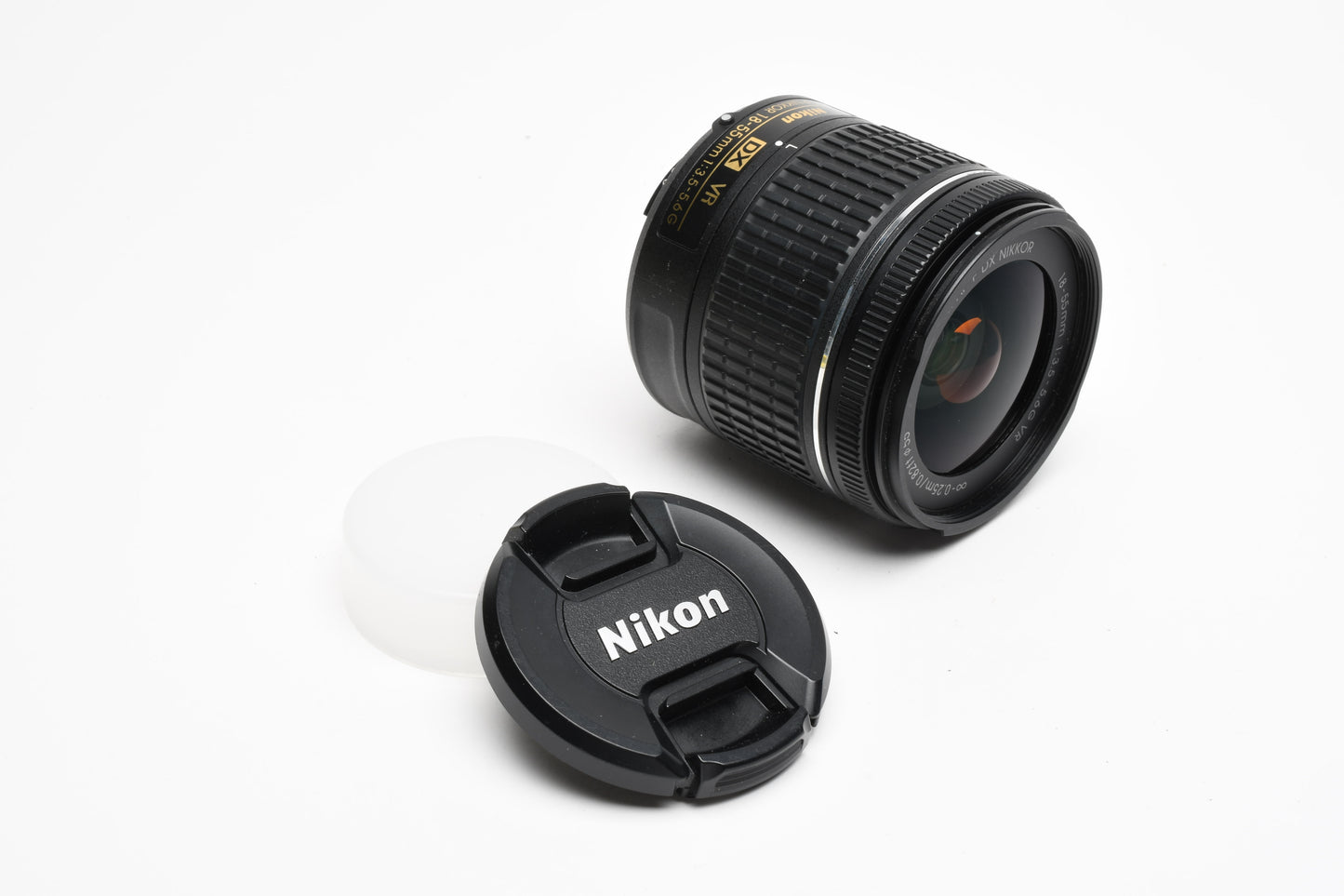 Nikon AF-P 18-55mm f3.5-5.6 G DX VR, Mint- Caps