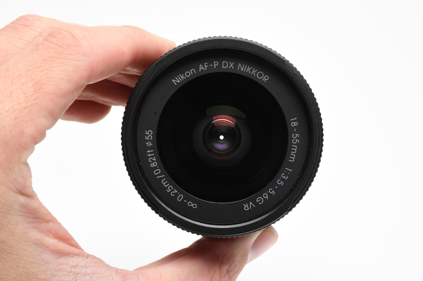 Nikon AF-P 18-55mm f3.5-5.6 G DX VR, Mint- Caps