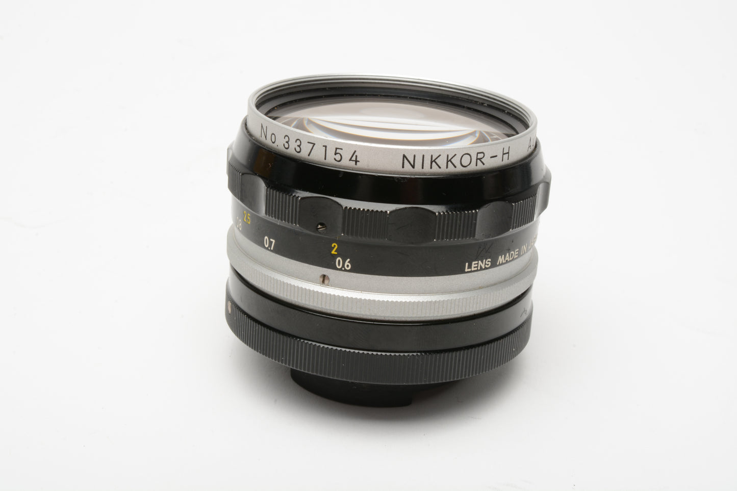Nikon Nikkor-H 2.8cm 28mm f3.5 Nippon Kogaku lens, Jewel case, Box, Great!