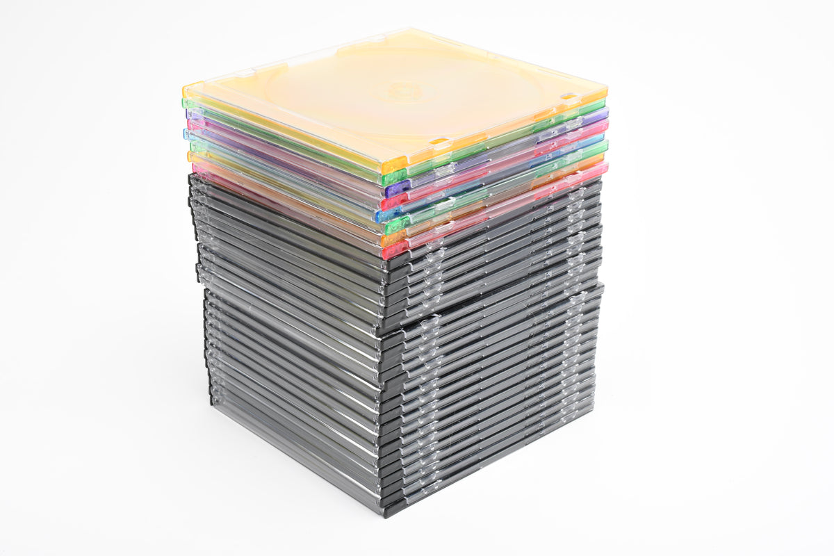 32X CD jewel cases boxes sleeves, New, Black and colors