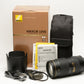 Nikon N AF-S Nikkor 80-400mm f/4.5-5.6 G ED Lens w/Box, Case, Hood, USA Version