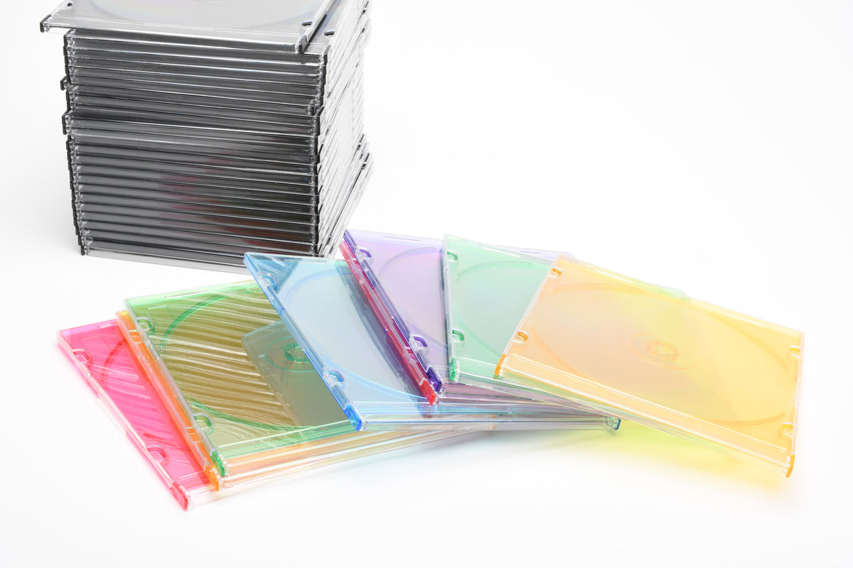 32X CD jewel cases boxes sleeves, New, Black and colors