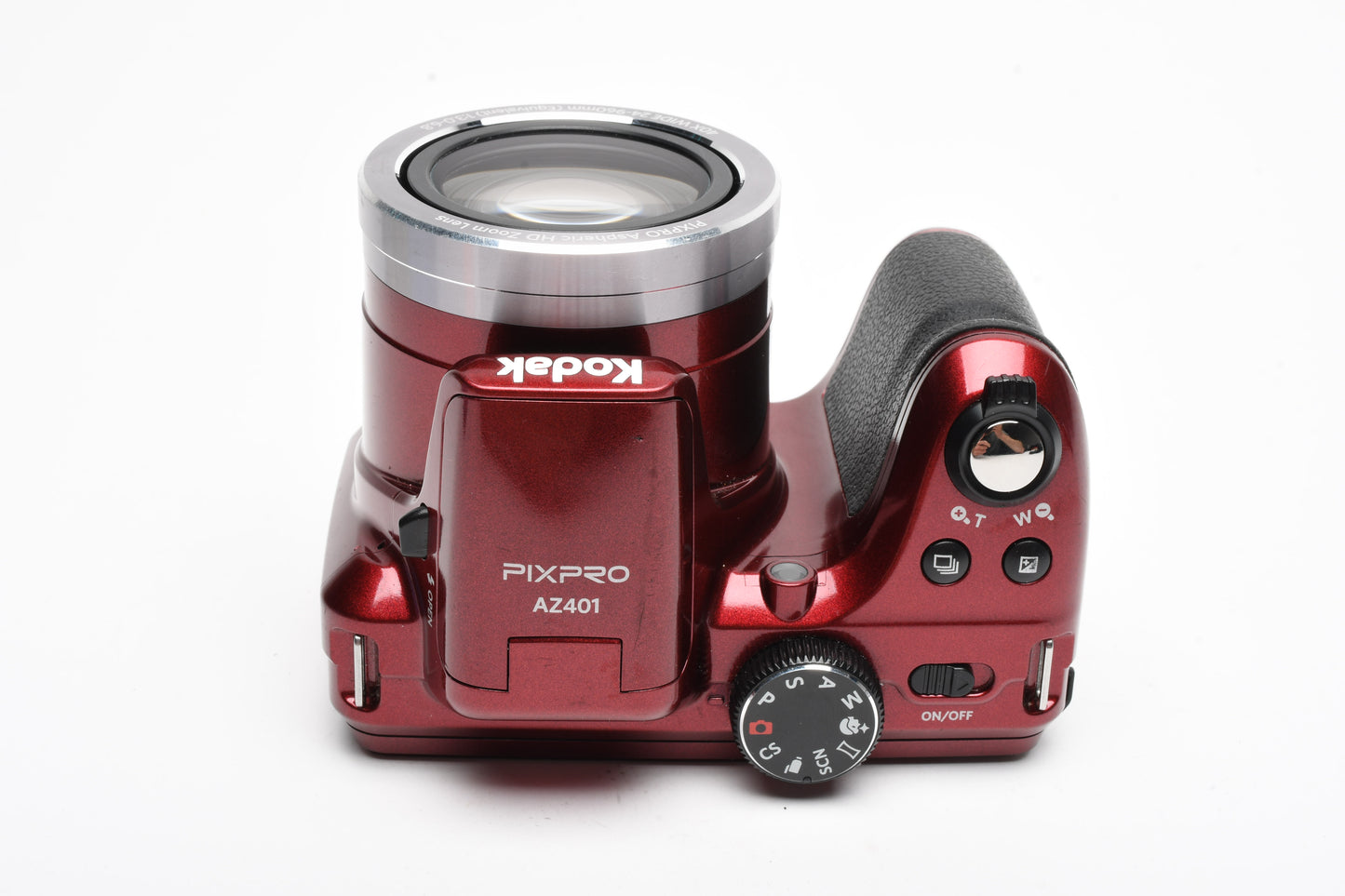 Kodak Pixpro AZ401 16MP 40X Optical Zoom Red Digital Point&Shoot, Tested, Great