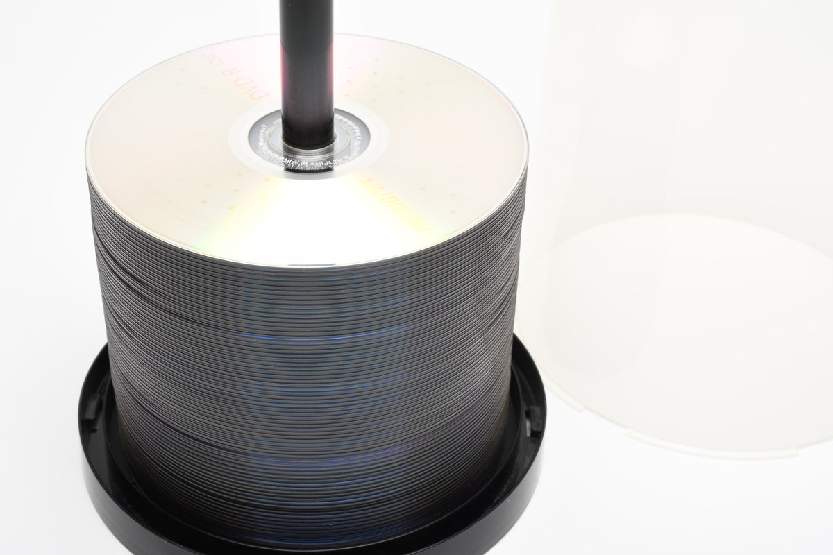 74X Memorex DVD-R 16X 4.7GB 120mm DVD Discs (Partial Tower)
