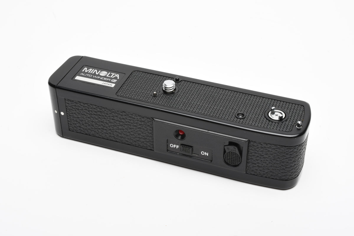 Minolta Auto Winder G for Minolta XG Series 35mm Cameras, Tested, +Case