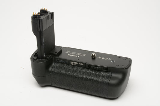 Canon BG-E6 Battery Grip w/BGM-E6 for EOS 5D Mark II DSLR camera, Mint-