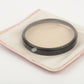 Canon 55mm 81A warming filter in pouch, Very clean, genuine