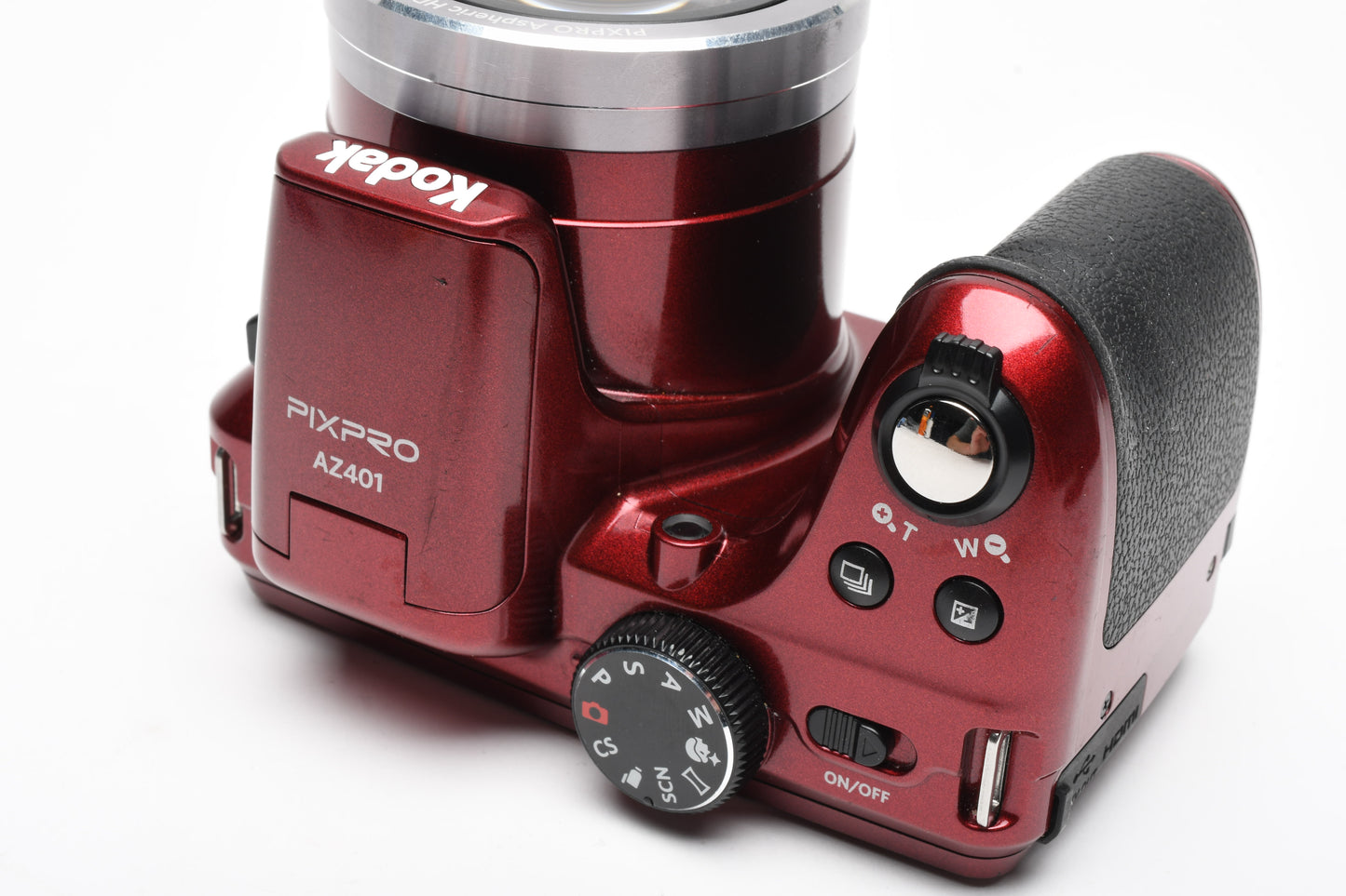 Kodak Pixpro AZ401 16MP 40X Optical Zoom Red Digital Point&Shoot, Tested, Great