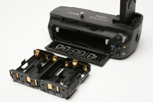 Canon BG-E6 Battery Grip w/BGM-E6 for EOS 5D Mark II DSLR camera, Mint-