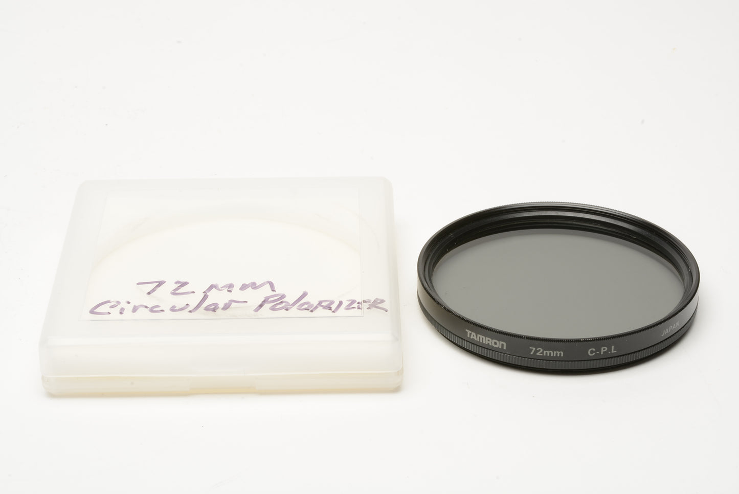 Tamron 72mm Circular Polarizing filter CPL in jewel case