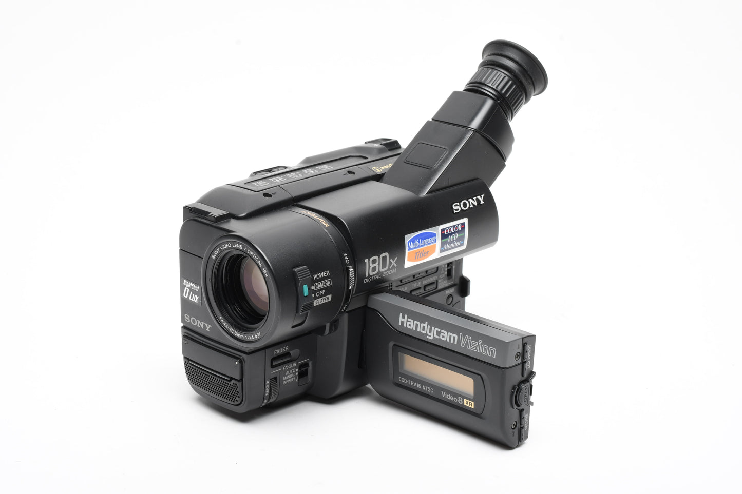 Sony CCD-TRV16 8mm Video 8 Camcorder, Tested, Copying, Editing, Recording