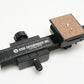 Kirk FR-1 Macro Focusing Rail w/Arca-Type Quick Release plate, Smooth, nice!