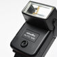 Minolta Auto 128 electronic flash, nice & clean, tested, w/Case+Manual+Diffuser