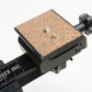 Kirk FR-1 Macro Focusing Rail w/Arca-Type Quick Release plate, Smooth, nice!