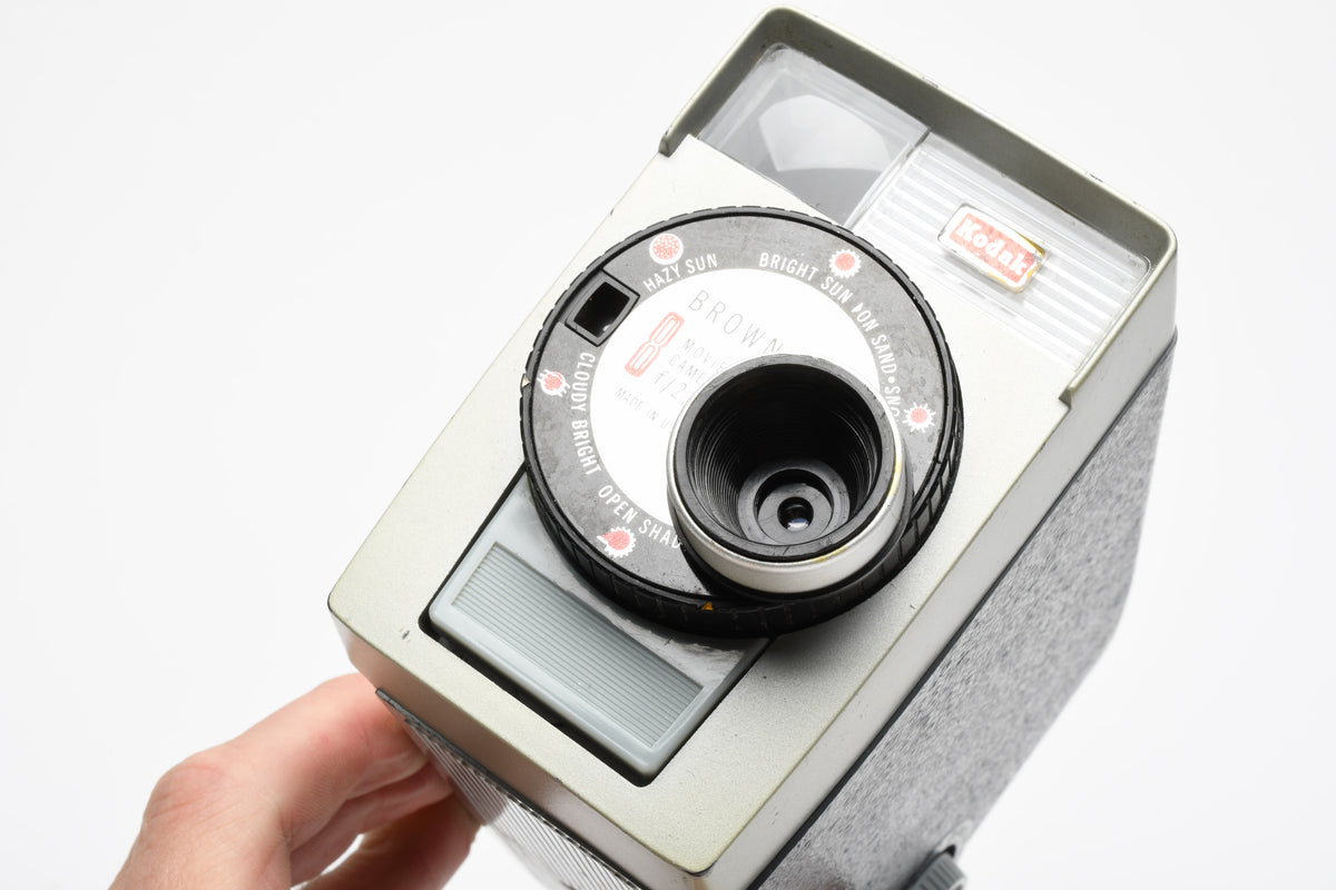 Kodak Brownie 8 movie camera f2.7 Cool! Vintage, Works!