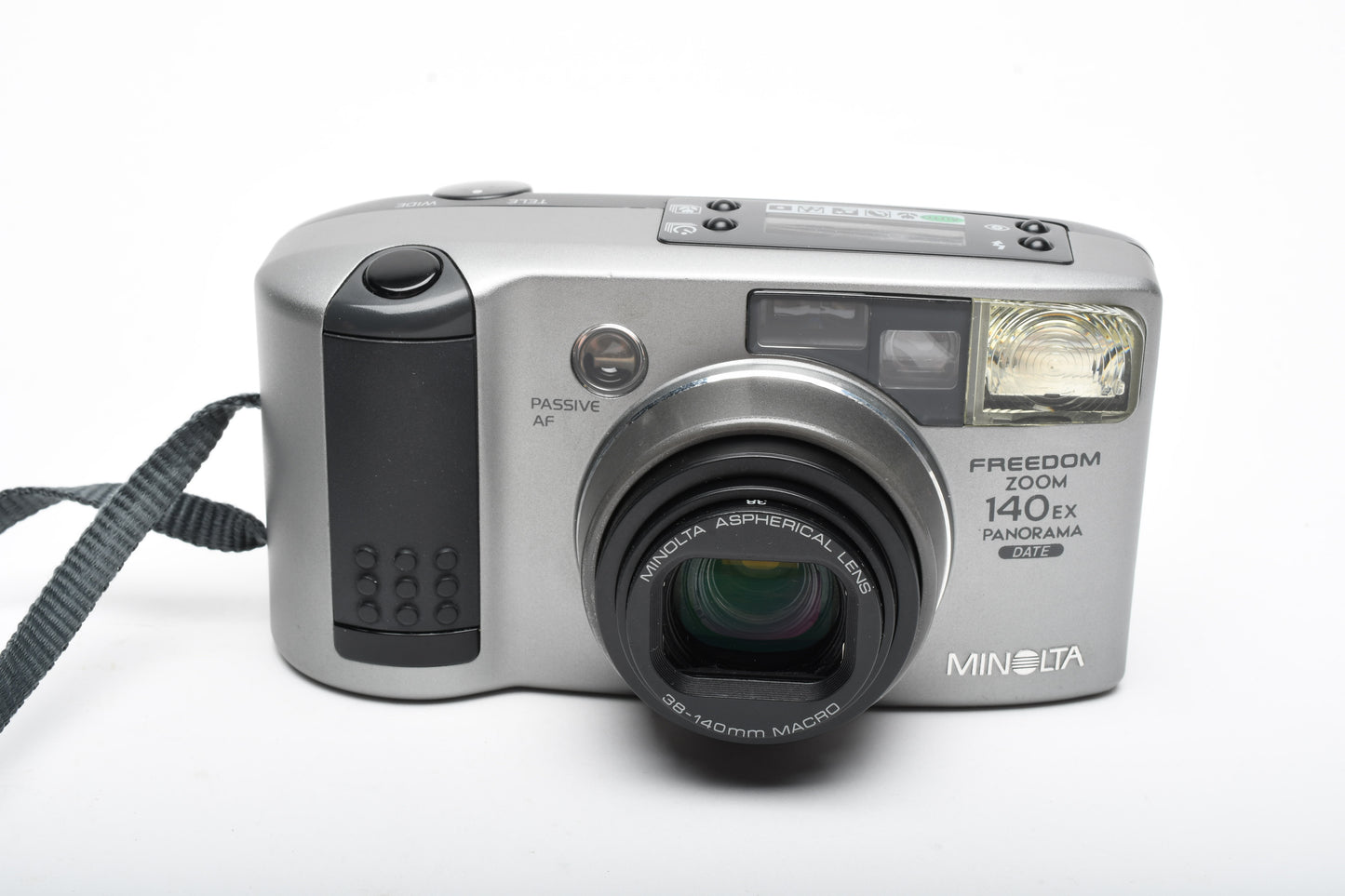 Minolta Freedom Zoom 140EX QD 35mm Point&Shoot camera, case, manual, Great!