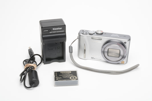 Panasonic Lumix ZS-8 14.1MP Digital Point&Shoot, Batt+charger+4GB SD Bargain