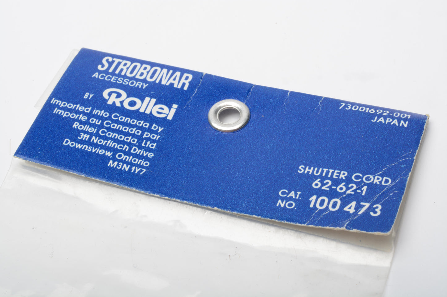 Rollei Strobonar Shutter Cord 100 473, Genuine, New