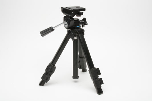 Velbon DH-10ML Travel Tripod PH-346 w/Pan Head, Nice!