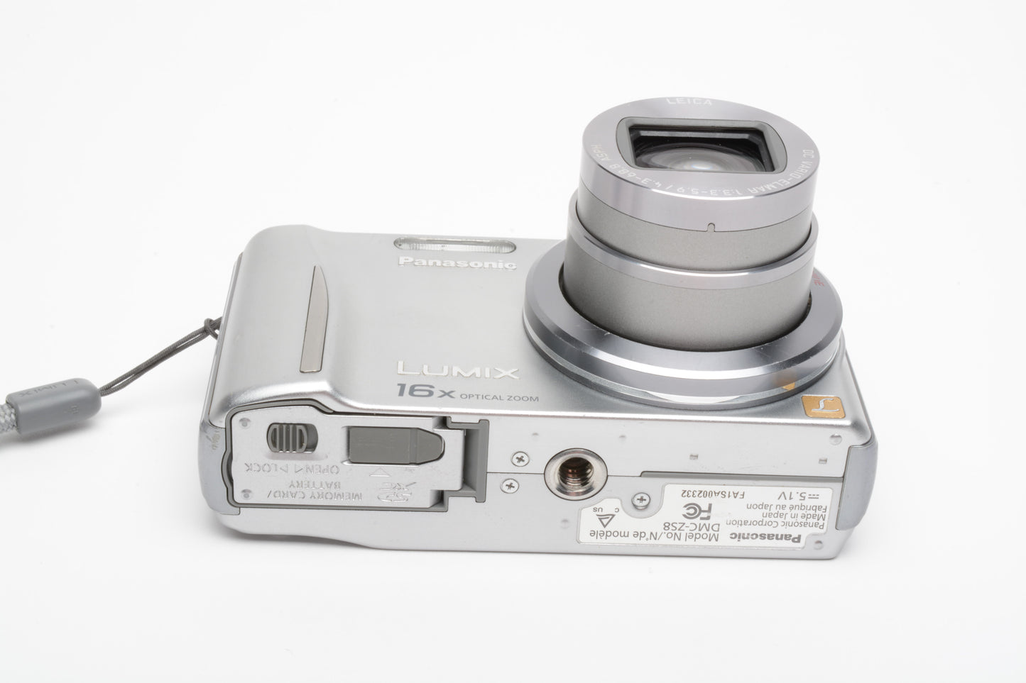 Panasonic Lumix ZS-8 14.1MP Digital Point&Shoot, Batt+charger+4GB SD Bargain